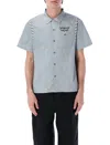Brain Dead Cotton Shirt With Chest Pocket And Graphic Print
