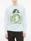 Brain Dead Conspiracy Long-sleeve T-shirt In 白色