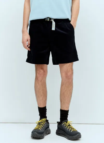 Brain Dead Cord Climber Shorts In Navy