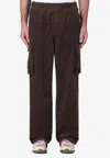 Brain Dead Brown Corduroy Cargo Trousers In Brown