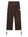 Brain Dead Brown Corduroy Cargo Trousers In Brown