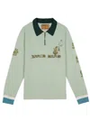 Brain Dead Sweater With Embroidery In Green