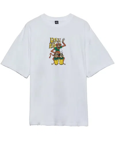 Brain Dead Cotton T-shirt In White