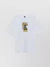 Brain Dead Crew Neck Graphic Print Short Sleeves T-shirt In White