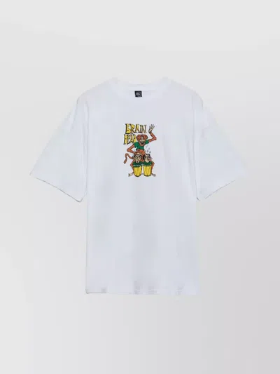 BRAIN DEAD CREW NECK GRAPHIC PRINT SHORT SLEEVES T-SHIRT