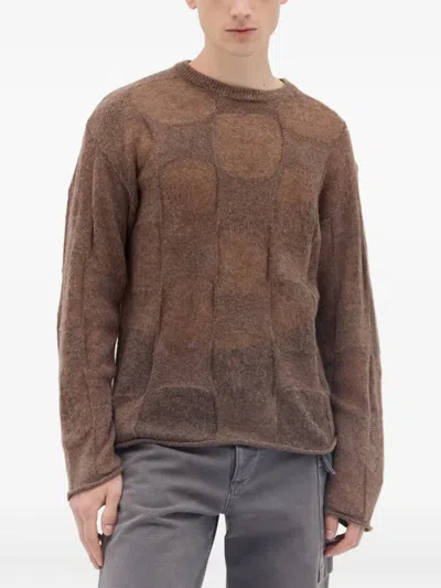 BRAIN DEAD CREW-NECK SWEATER