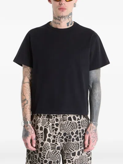 Brain Dead Crew-neck T-shirt In Black