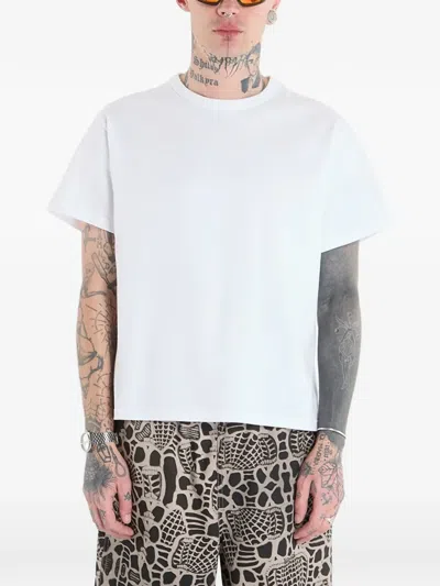 Brain Dead Crew-neck T-shirt In White