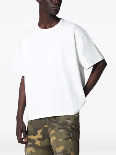 Brain Dead Crewneck T-shirt In White