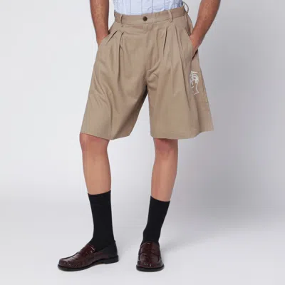 Brain Dead Desert Bermuda Shorts Brooks Brothers X  In Sand