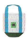 Brain Dead Diamond-pattern Tote Bag In White