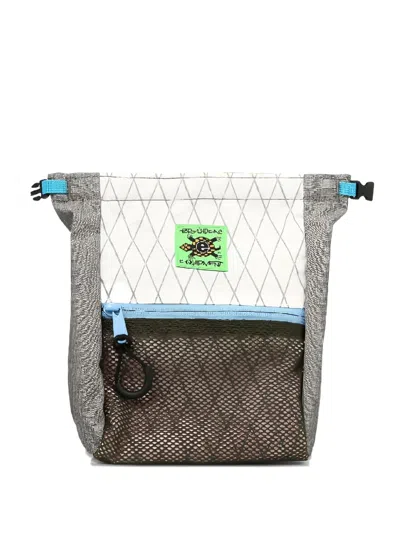 Brain Dead Diamond-patterned Equipment Chalk Bag In Gray