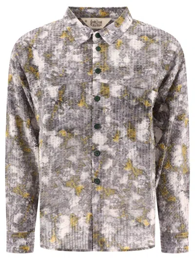Brain Dead Distorted Heat Shirts In Gray | ModeSens