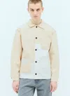 Brain Dead Doily Chore Jacket In Beige