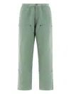 Brain Dead Double-knee Straight Pants In Green