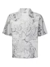 Brain Dead Short Sleeve Shirt With Button