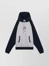 Brain Dead Drawstring Hoodie With Kangaroo Pocket In Black
