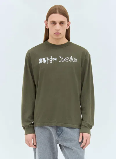 BRAIN DEAD EARTH WISDOM LONG-SLEEVE T-SHIRT