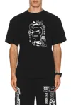 Brain Dead Earth Works Printed T-shirt In Black