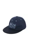 Brain Dead Cotton Hat Curved Brim In Blue