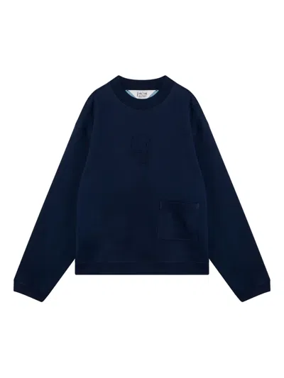 Brain Dead Embroidered Pocket Sweatshirt