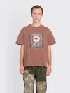 Brain Dead Endless Construction T-shirt In Brown