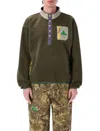 Brain Dead Logo-print Jacket In Green