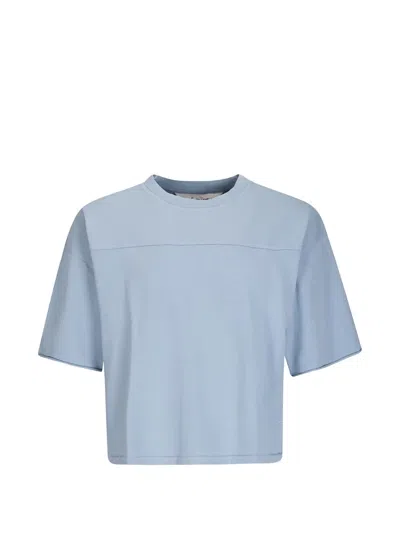 Brain Dead Football T-shirt In Blue