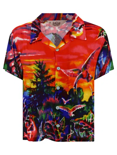 Brain Dead Forgotten Forest Shirts Red