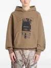 Brain Dead Future Vision Sweater In Brown