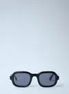 Brain Dead Geometric Square Sunglasses In Blue
