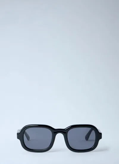 Brain Dead Geometric Square Sunglasses In Black