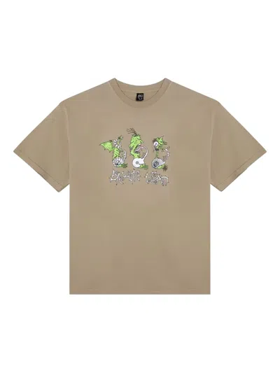 Brain Dead Graphic-print Crew-neck T-shirt