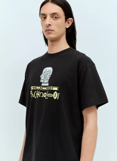 Brain Dead Hidden Tech T-shirt In Black