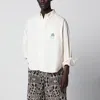 Brain Dead Button Down Collar Shirt Chest Pocket In Multi