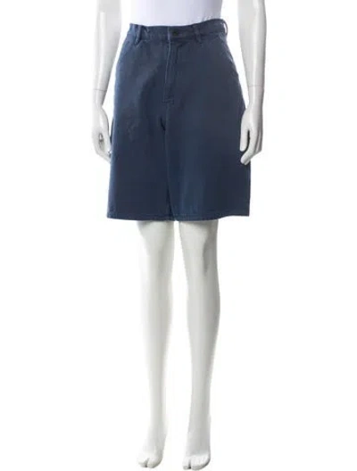 Pre-owned Brain Dead Knee-length Shorts W/ Tags In Blue