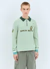 Brain Dead Sweater With Embroidery In Green