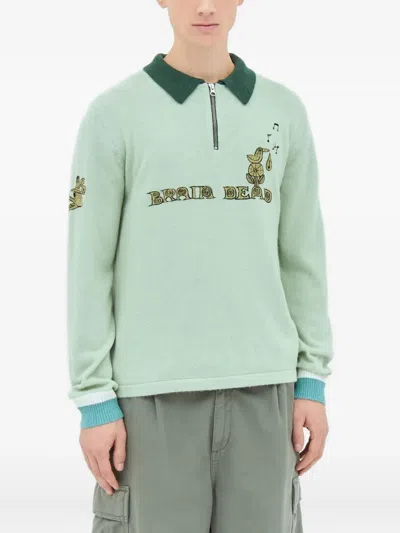 BRAIN DEAD LEX POLO SHIRT