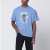 Brain Dead Light Blue Ringing Ear T-shirt In Blue