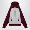 Brain Dead Drawstring Front Pocket Hoodie Raglan Sleeves