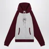Brain Dead Drawstring Front Pocket Hoodie Raglan Sleeves In Brown