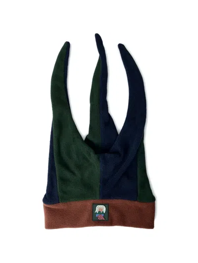 BRAIN DEAD LOGO-PATCH BEANIE HAT