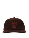 Brain Dead Logohead Six-panel Baseball Hat In Brown