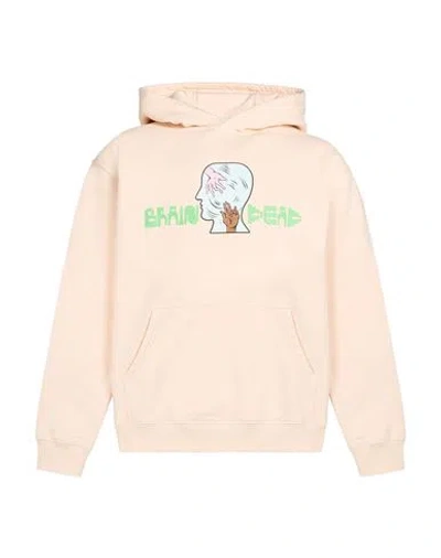 Brain Dead Man Sweatshirt Blush Size M Cotton In Pink