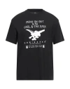 Brain Dead Open Mind T-shirt In Black