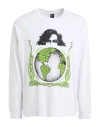 Brain Dead Conspiracy Long-sleeve T-shirt In White