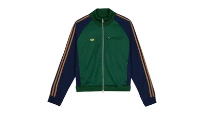Pre-owned Brain Dead Men's  X Adidas Track Jacketin Navy Blue