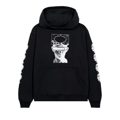 Pre-owned Brain Dead Mind Expansion Hooded Sweatshirt 'black' | Men's Size L
