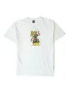 Brain Dead Monkey-drum T-shirt In White