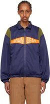 Brain Dead Navy Alonzo Track Jacket In Navy